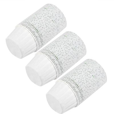 Alvinlite Cupcake Paper Baking Cups Wrapper Liners Cake, Cupcake Liners for Baking Cupcakes Party, Wedding, Birthday,100pcs (White) Baking