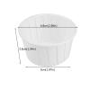 Alvinlite Cupcake Paper Baking Cups Wrapper Liners Cake, Cupcake Liners for Baking Cupcakes Party, Wedding, Birthday,100pcs (White) Baking view 3