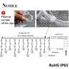 HENGYOU Butterfly Curtain Fairy Lights USB Plug in,8 Modes 120 LED 20FT Firefly Twinkle Timer String Lights with Remote, Waterproof for Bedroom Christmas Wedding Party (Pink) view 3