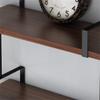 NIUYAO Floating Shelves Wall Mounted, Rustic Wood Bookcase Shelf Industrial Wooden 3 Tier-7 Parts Wall Shelves for Kitchen Bedroom Bathroom Living Room Storage & Decoration -59" L x 10" W x 43.5" H view 3