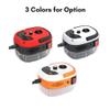 Irishom 2500W Handheld Steam Cleaner High Temperature Pressurized Steam Cleaning Machine Portable Car Steamer with Brush Heads (Orange) view 3