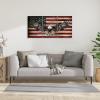 3 Piece American Flag Art American Decor Wooden Flag Wall Art Army Decor Patriotic Wall Decor Military Art Eagle Pictures Wall Decor for Living Room Bedroom Decor Ready to Hang (24''Wx36''Hx3PCS) view 4