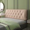 Headboard Cushion Large Wedge Upholstered Backrest Body Support Reading Pillow Headboard Backrest Support Cushion for Double Queen King Bed,C,No headboard 63"/160cm view 1