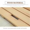 Bamboo Bath Mat, Wooden Shower Mat Non Slip for Bathroom, Floor Mat Square Rectangular for Sauna, Spa, Home Or Outdoor, 47 Different Sizes Natural 75X110Cm view 4