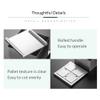 Stainless Steel Tofu Die Tofu Making Mould Built-in Gutters and Grooves Make Homemade Tofu, Cheese, Tempeh,17.7 * 17.7 * 9.2cm view 3