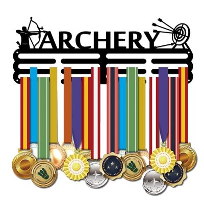 SUPERDANT Archery Medal Hanger Sports Medal Display Holder for Athletes
