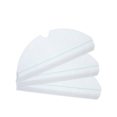 CRNVR Compatible with XiaoMi Roborock S6/S6 MaxV/S6 Pure/E4/S5 Max/S5/E35/E25 Robot Vacuum Cleaner Disposable Mop Cloth Pad Parts Accessories (Color : 90PCS)