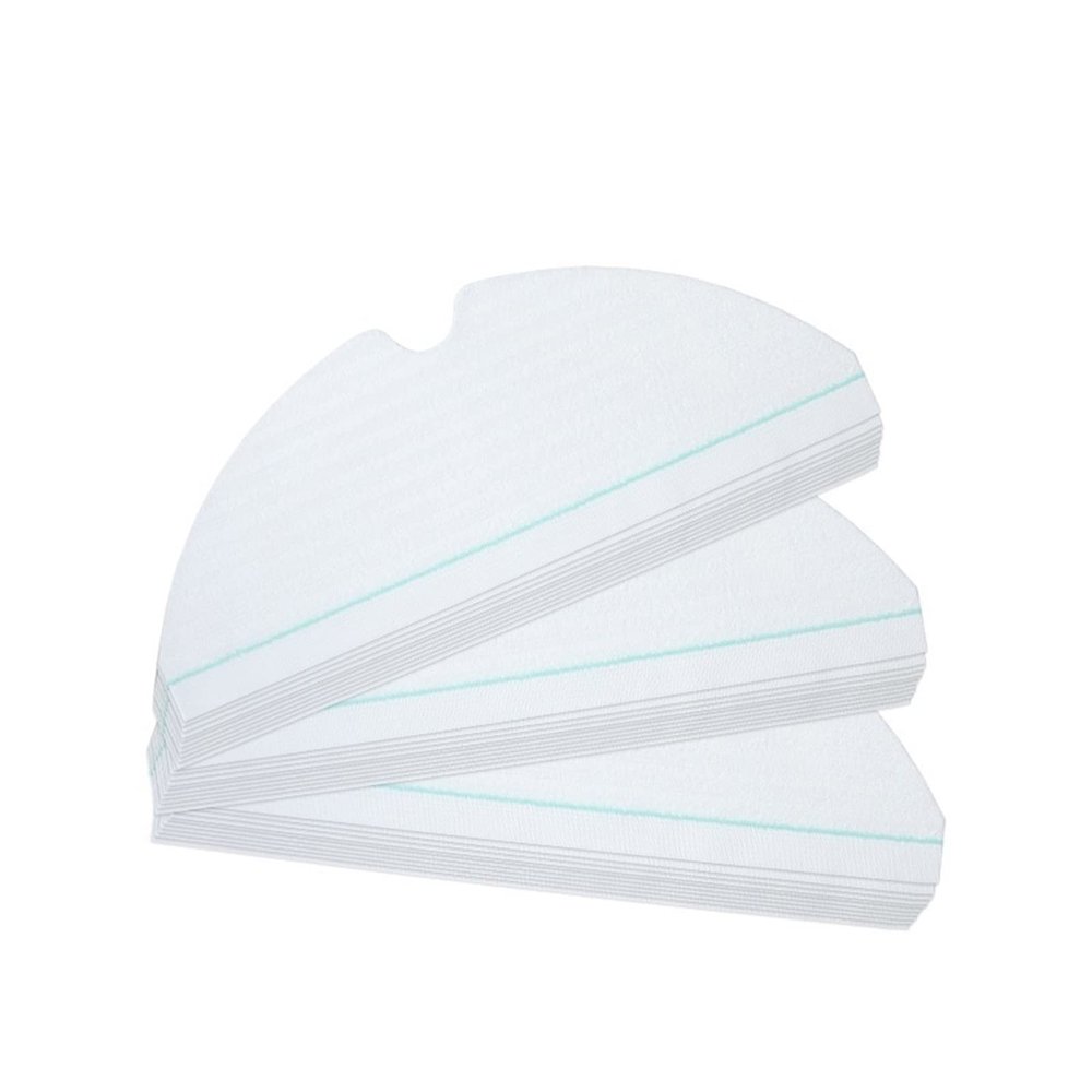 CRNVR Compatible with XiaoMi Roborock S6/S6 MaxV/S6 Pure/E4/S5 Max/S5/E35/E25 Robot Vacuum Cleaner Disposable Mop Cloth Pad Parts Accessories (Color : 90PCS)