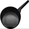 YQBUER Wok Flat-Bottomed Frying Pan Milk Pot Household Flat-Bottomed Less Oily Smoke Non-Stick Frying Pan-24cm view 1