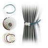 Curtain Clips Magnetic Curtain Holders Lace Buckles Ball Buckles Curtain Lace Accessories Home Decorations,Green,1 PCS view 2