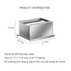 Stainless Steel Tofu Die Tofu Making Mould Built-in Gutters and Grooves Make Homemade Tofu, Cheese, Tempeh,13.7 * 17.7 * 9.2cm view 2