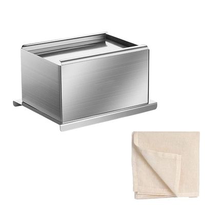Stainless Steel Tofu Press Mould Tofu Maker Pressing Mold Cheese Maker Press Mold for DIY Home,making 1.5kg