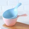 BESTonZON Small Ladle Water Ladle Thicken water bath scoops bathroom scoop cup plastic water scoop Japanese Plastic Bath Long Handle Ladle view 2