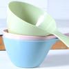 BESTonZON Small Ladle Water Ladle Thicken water bath scoops bathroom scoop cup plastic water scoop Japanese Plastic Bath Long Handle Ladle view 4