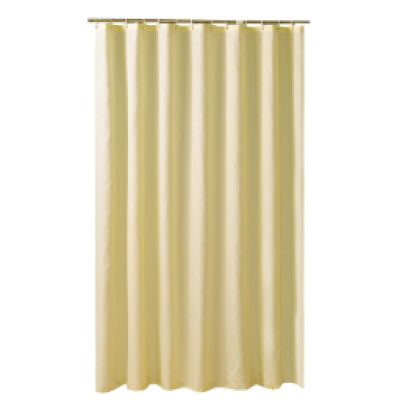 Beige Shower Curtain Polyester Fabric Waterproof Bath Curtain Hooks Bathroom Large Size Shower Curtains Home Decoration 94x69in-240x175cm/WxL
