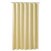Beige Shower Curtain Polyester Fabric Waterproof Bath Curtain Hooks Bathroom Large Size Shower Curtains Home Decoration 94x69in-240x175cm/WxL view 1