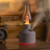 Yuecoom 280ML USB Charging Portable Humidifier, Quiet Stepless Dimming White LED Candle Light Cool Mist Humidifier, Desktop Humidifier for Home Bedroom view 3