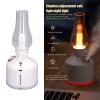 Yuecoom 280ML USB Charging Portable Humidifier, Quiet Stepless Dimming White LED Candle Light Cool Mist Humidifier, Desktop Humidifier for Home Bedroom view 4