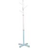 LFFH Kids Coat Racks, Home Creative Pencil Free Standing Coat Stand Cross Base Solid Wood Hanging Hanger for Home Office (Color : Blue) view 1