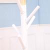 LFFH Kids Coat Racks, Home Creative Pencil Free Standing Coat Stand Cross Base Solid Wood Hanging Hanger for Home Office (Color : Blue) view 2
