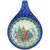 Polmedia Polish Pottery Condiment Dish UNIKAT - Home Sweet Home Pattern Handmade in Boleslawiec Poland by Ceramika Artystyczna + Certificate of Authenticity view 2
