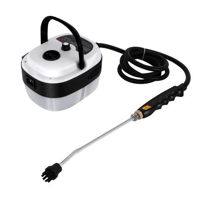 110V 2500W High Pressure High Temperature Steam Cleaner Handheld Steam Cleaning Machine with Brush and Nozzle Electric Cleaning Machine for Home Commercial Kitchen Window Furniture