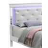 Glory Furniture Verona King Size Wood Bed White Pearlescent view 3
