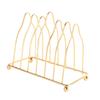 CALLARON Wear-resistant Plate Stand Iron Plate Organizer Dish Rack for Displaying view 1