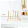 CALLARON Wear-resistant Plate Stand Iron Plate Organizer Dish Rack for Displaying view 3