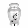BIAIHQIE 40mm*45mm Stainless Steel Memorial Urn Casket Pet Keepsake Locket Containers for Cremated Ashes - Hold Dog/cat Paw Print view 1
