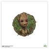 Trends International Gallery Pops Marvel I Am Groot - Baby Groot Badge Wall Art Wall Poster, 12" x 12", Unframed Version view 1