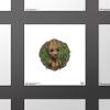 Trends International Gallery Pops Marvel I Am Groot - Baby Groot Badge Wall Art Wall Poster, 12" x 12", Unframed Version view 3