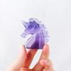 2 Natural Heling Stone Blue Purple Fluorite Crystal Statue Gemstone Handicraft Carving Reiki Figurine Spiritual (Color : Fluorite) view 1