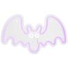 LED Neon Lighted Halloween Bat Wall or Window Decoration - 15" - Purple view 1