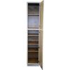 Craftline Ready to Assemble Shaker White Tall Cabinets - Utility Cabinet (18 Inch x 24 Inch x 90 Inch) view 4