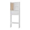 Ace Over-The-Toilet Storage Cabinet White & Natural Oak view 4