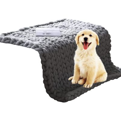 XYXHEII Knitted Blankets for Couch, Chunky Knit Blanket Soft, Cotton Knitted Throw Blanket, Handmade Soft Large Throw Knit Blanket for Bedroom (F 80x100cm)