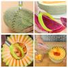 17 Pack Melon Baller Scoop Set - 4 in 1 Stainless Steel Fruit Tool Set Fruit Scooper Seed Remover with Fruit Vegetable Cutter Shapes Set Fruit Peeler for Fruit Slicer Dig Pulp Separator (A) view 2