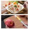 17 Pack Melon Baller Scoop Set - 4 in 1 Stainless Steel Fruit Tool Set Fruit Scooper Seed Remover with Fruit Vegetable Cutter Shapes Set Fruit Peeler for Fruit Slicer Dig Pulp Separator (A) view 4