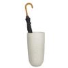 Umbrella Stand YXX- White/Black Ceramics Walking Sticks Holder, American-Style Porcelain Umbrella Bucket for Indoor Entryway Farmhouse (Color : Style-1) view 1