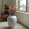 Ceramic Vase Desktop Vase Nordic Retro Home Decoration Ornaments Flower Arrangement Porcelain Bottle (Size : 17x29cm) view 2