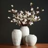 Ceramic Vase Desktop Vase Nordic Retro Home Decoration Ornaments Flower Arrangement Porcelain Bottle (Size : 17x29cm) view 3