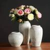 Ceramic Vase Desktop Vase Nordic Retro Home Decoration Ornaments Flower Arrangement Porcelain Bottle (Size : 17x29cm) view 4