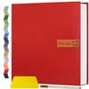 Popotop Large Photo Album Self Adhesive 4x6 5x7 8x10 Scrapbook Album DIY Picture Book,Gifts for Mom,Family Baby and Wedding,with Metal Pen and Plastic Board view 1