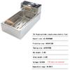 6l/12l Commercial Electric Fryer, Stainless Steel Large Capacity Professional Countertop Kitchen Fryer for Frying Restaurant Supermarket,220V-12LSingle-cylinder view 2