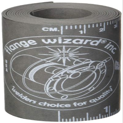 Set of 2 Flange Wizard 496-WW-17 WW-17 Wizard Wraps, 3 7/8" x 60", Heat Resistant, Medium