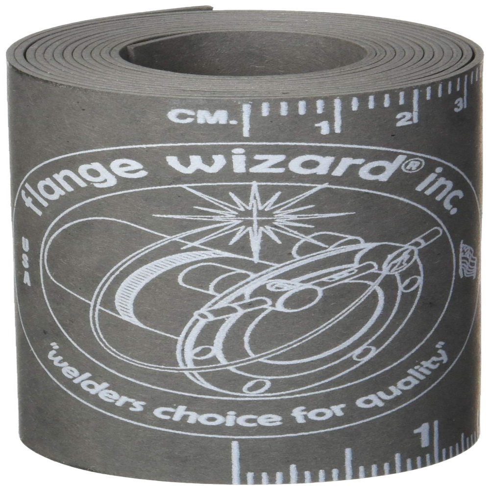 Set of 2 Flange Wizard 496-WW-17 WW-17 Wizard Wraps, 3 7/8" x 60", Heat Resistant, Medium
