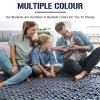 XYXHEII Chunky Knitted Blankets and Throws, Chunky Knit Blanket, Handmade Soft Throw Blanket, Cozy and Warm Knit Blanket for Sofa Home Decor (I 100x100cm) view 2