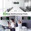 17 Inch Large Digital Wall Clock with Remote Control, Automatic Brightness Dimmer Digital Wall Clock Large Display with Day/Date/Temperature, Snooze, Count Up & Down Timer for Living Room, Office, Gym view 4