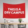 gaeruite Tapestries for Bedroom This Is A Dry Campus Tapestry Earthy Room Decor Mancave Accessories Men (Size : 100X150CM) view 3